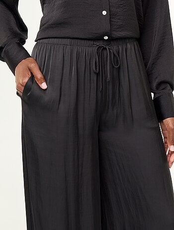 Pantalon fluide forme balloon