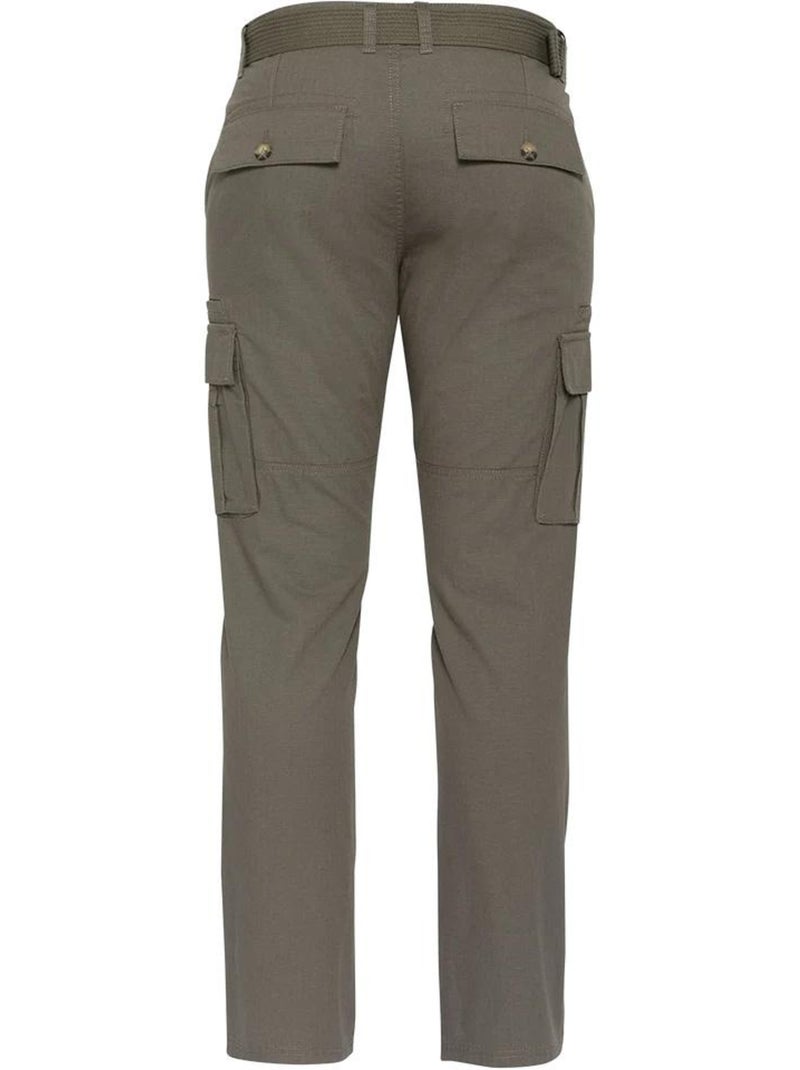 Pantalon fluide Homme Schott Vert kaki clair - Kiabi