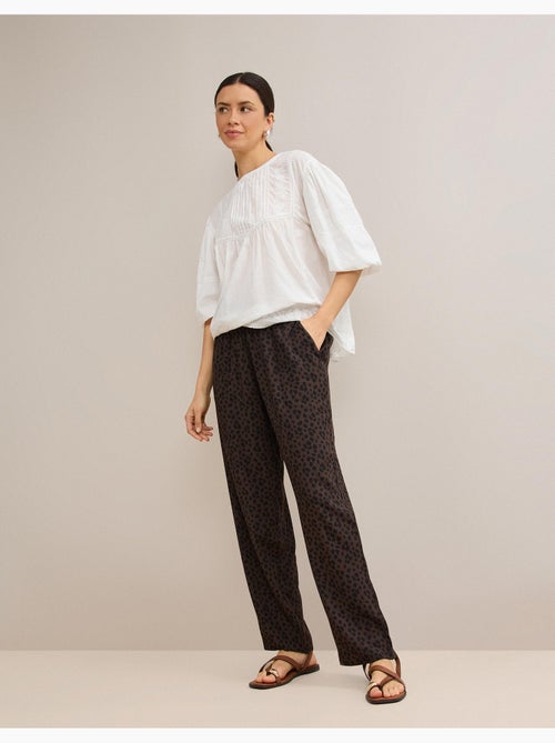 Pantalon fluide, mo fashion - Kiabi Pantalon fluide, mo fashion - Kiabi