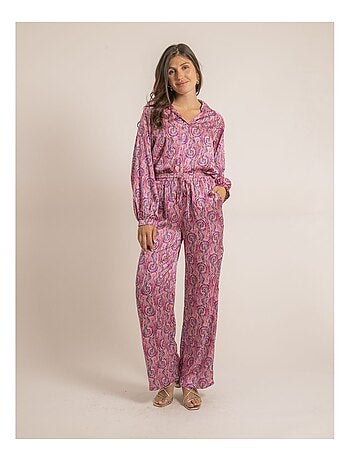 Pantalon fluide motifs emove