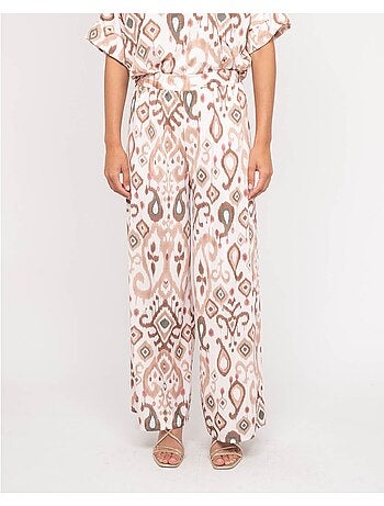 Pantalon fluide motifs ENOLIA