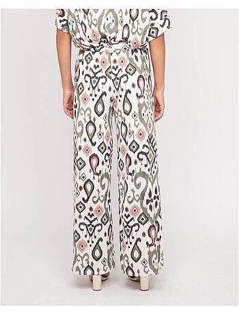 Pantalon fluide motifs ENOLIA