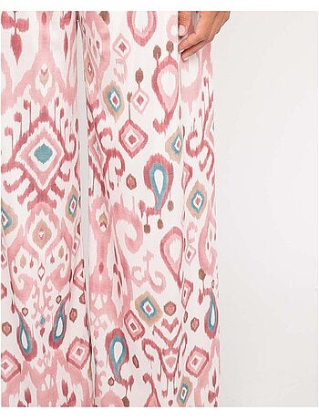 Pantalon fluide motifs ENOLIA