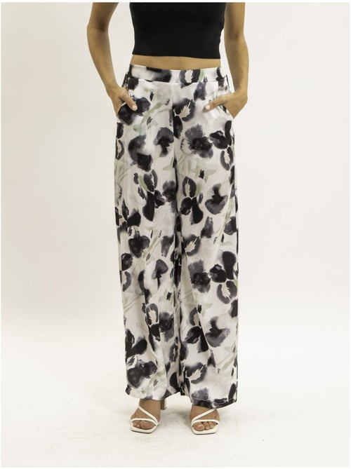 Pantalon fluide motifs EZINA - Kiabi Pantalon fluide motifs EZINA - Kiabi