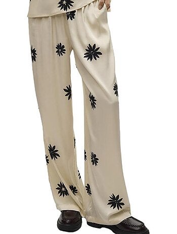 Pantalon fluide Satin Femme Vero Moda