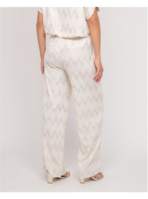Pantalon fluide texturé EMANTINE - Kiabi Pantalon fluide texturé EMANTINE - Kiabi