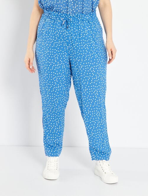 pantalon fluide grande taille