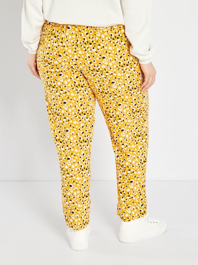 Pantalon jogging online jaune