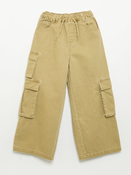 Pantalon forme ballon avec poches cargo - Kiabi