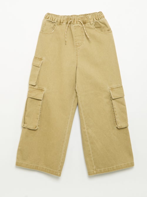 Pantalon forme ballon avec poches cargo - Kiabi