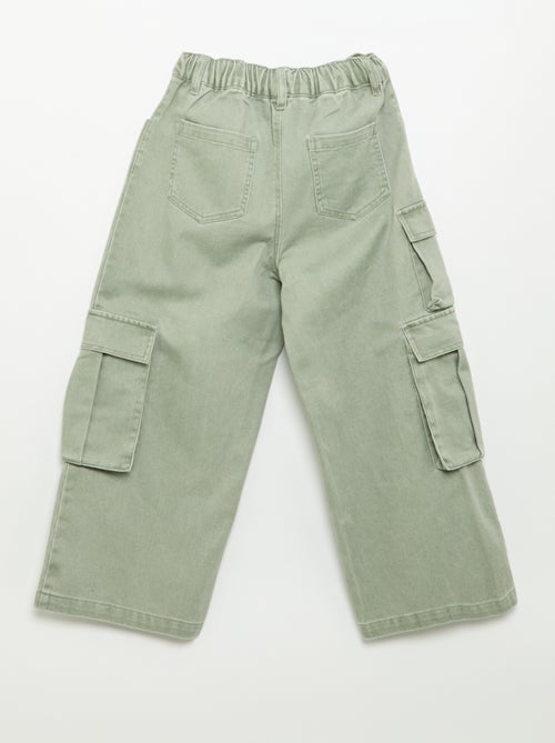 Pantalon forme ballon avec poches cargo - Kiabi