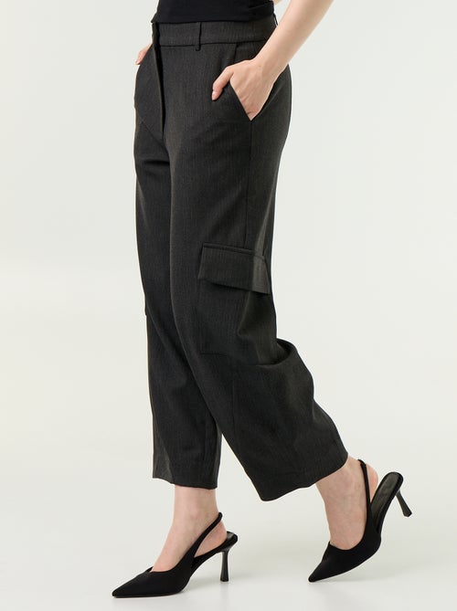 Pantalon forme barrel - Kiabi