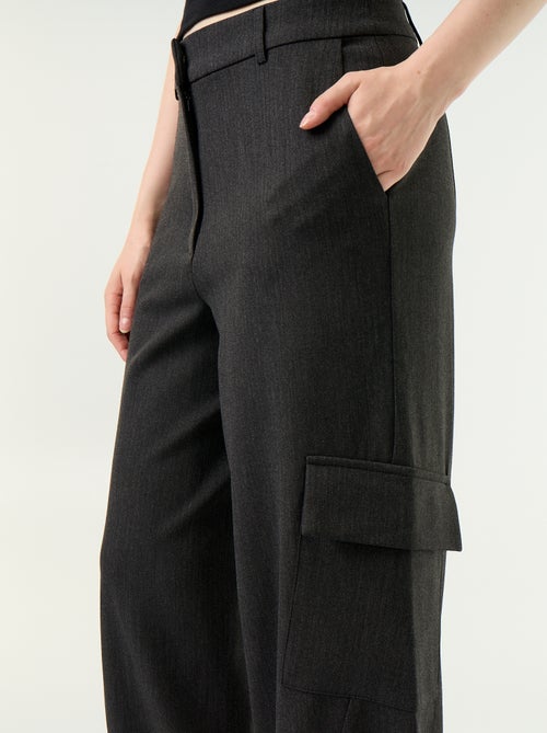 Pantalon forme barrel - Kiabi