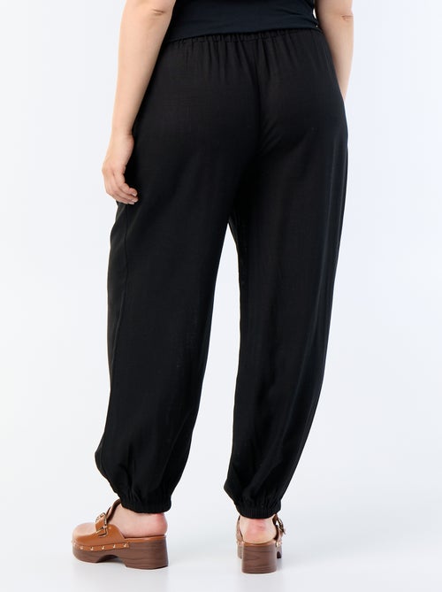 Pantalon forme boule uni - Kiabi Pantalon forme boule uni - Kiabi