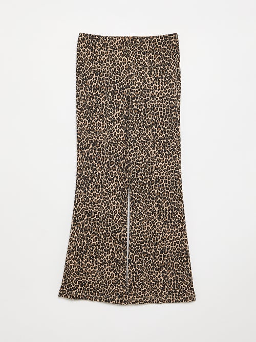 Pantalon forme flare - Kiabi