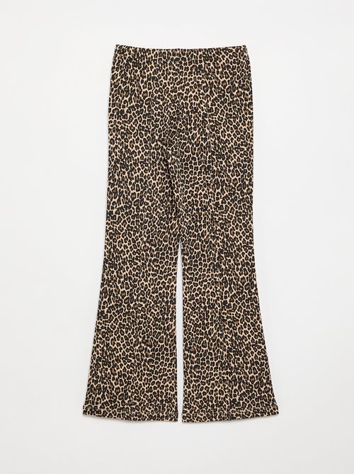 Pantalon forme flare - Kiabi