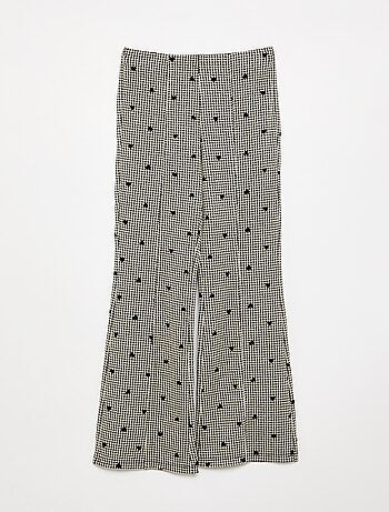 Pantalon forme flare