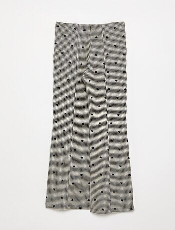 Pantalon forme flare