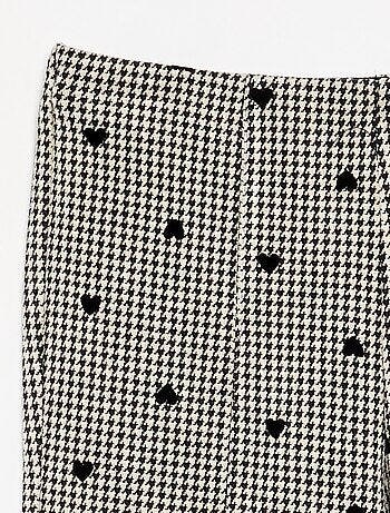 Pantalon forme flare