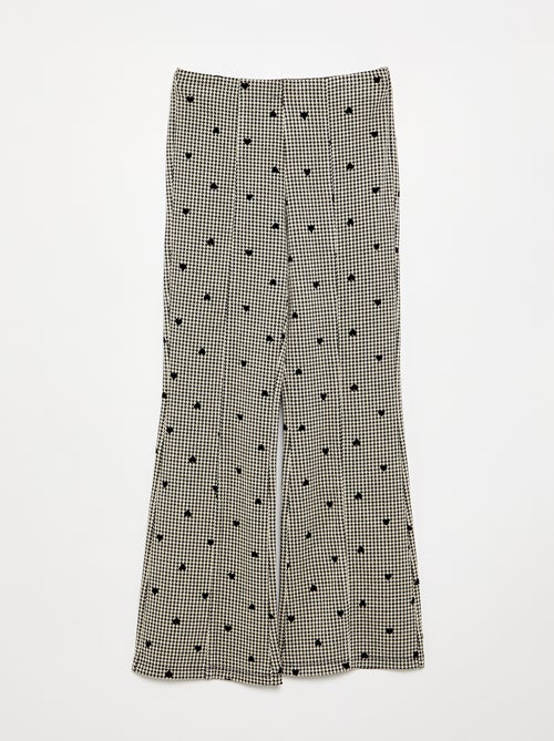 Pantalon forme flare - Kiabi
