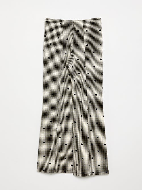Pantalon forme flare - Kiabi
