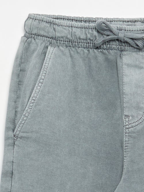 Pantalon forme jogging - Kiabi