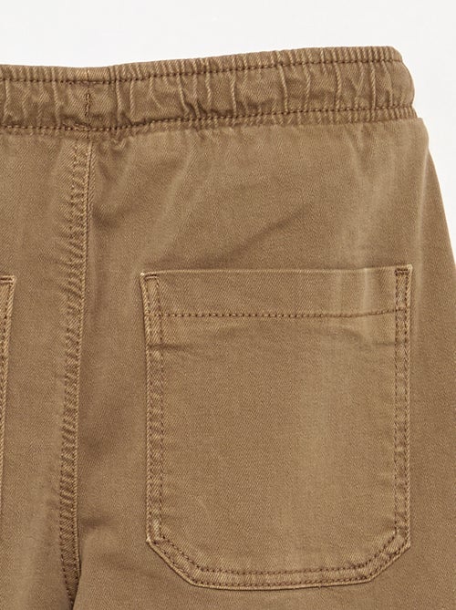 Pantalon forme jogging - Kiabi