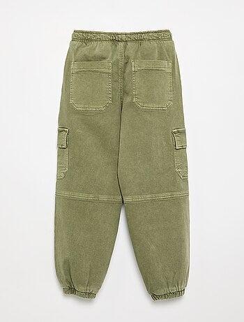 Pantalon forme jogging