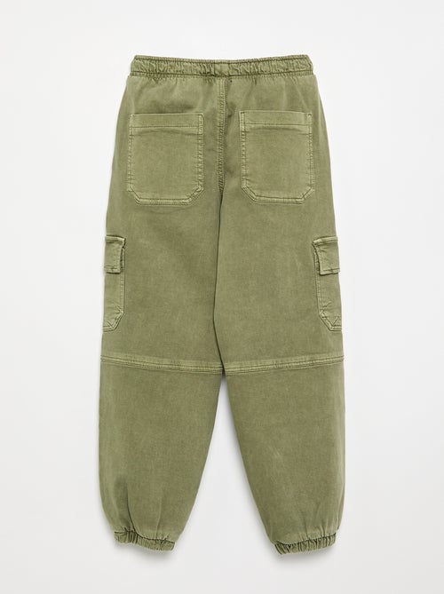 Pantalon forme jogging - Kiabi