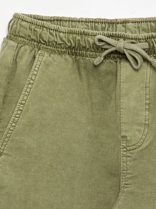 Pantalon forme jogging - Kiabi