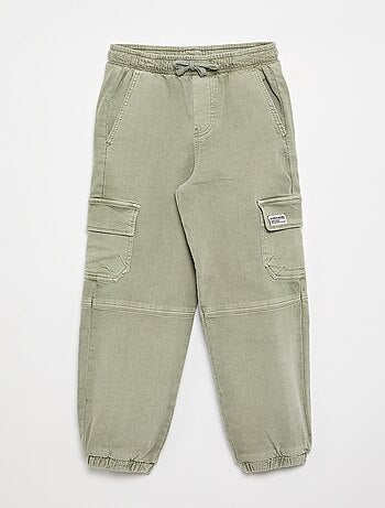 Pantalon forme jogging