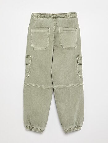 Pantalon forme jogging
