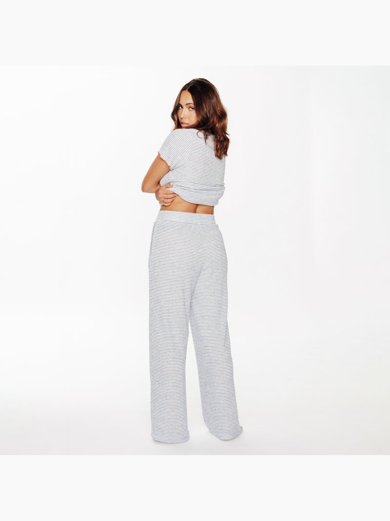 Pantalon gimber - rougegorge lingerie Bleu Multicolore - Kiabi