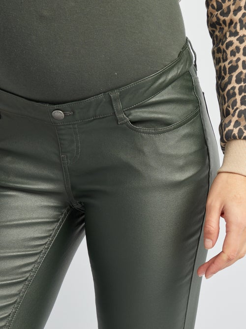 Pantalon grossesse avec bandeau élastique - Kiabi