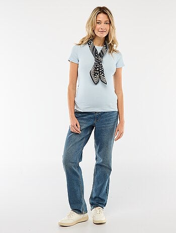 Pantalon grossesse avec ceinture stretch