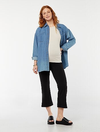 Pantalon grossesse large milano uni