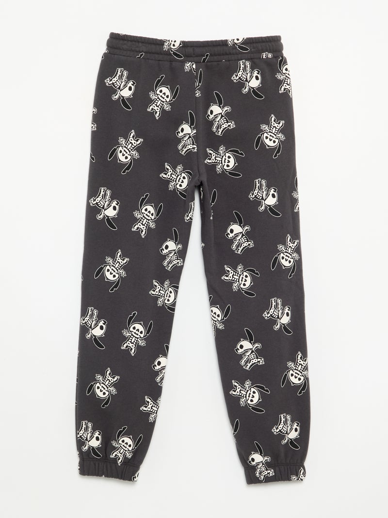 Pantalon 'Halloween' 'Disney' 'Stitch' Noir - Kiabi