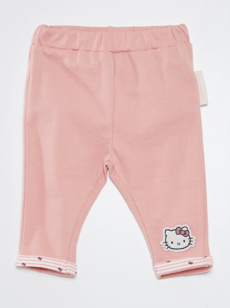 Pantalon 'Hello Kitty' rose - Kiabi