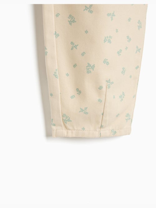 Pantalon imprimé en sac en papier, mo fashion - Kiabi