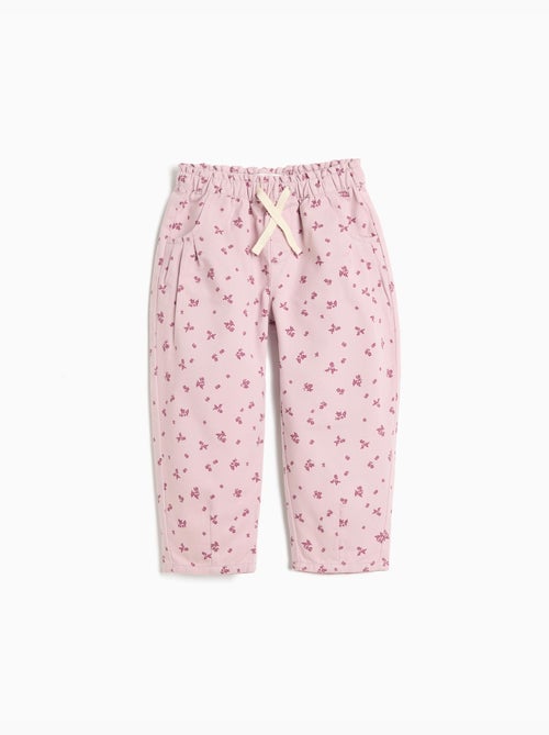 Pantalon imprimé en sac en papier, mo fashion - Kiabi