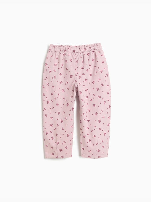 Pantalon imprimé en sac en papier, mo fashion - Kiabi