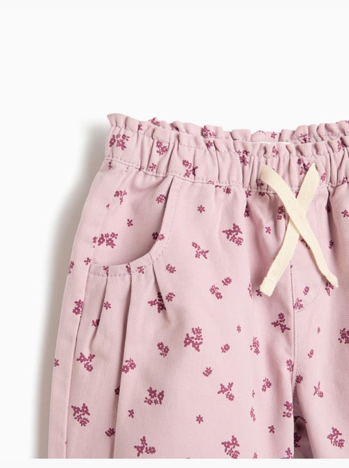 Pantalon imprimé en sac en papier, mo fashion - Kiabi
