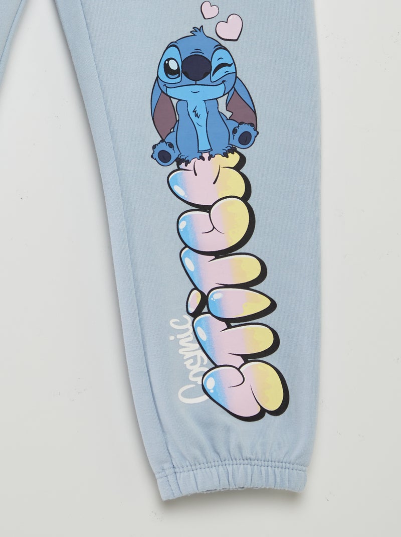 Pantalon imprimé 'Stitch' Bleu - Kiabi