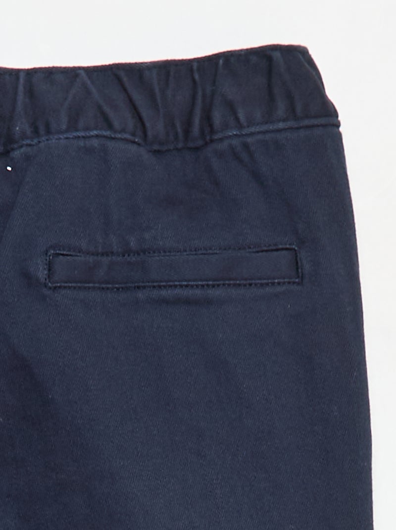 Pantalon jogger doublé Bleu - Kiabi