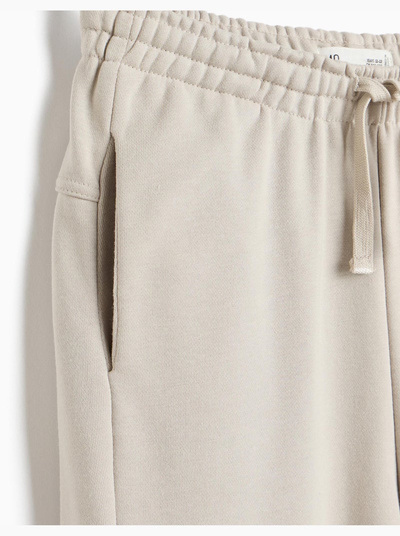 Pantalon jogger en molleton, mo fashion Gris - Kiabi