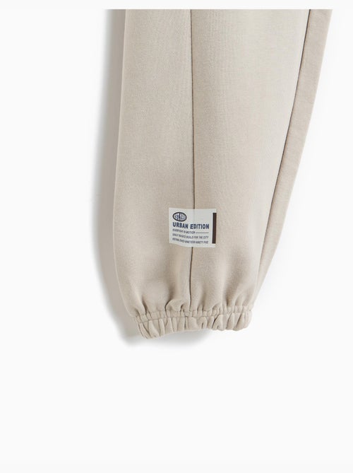 Pantalon jogger en molleton, mo fashion - Kiabi