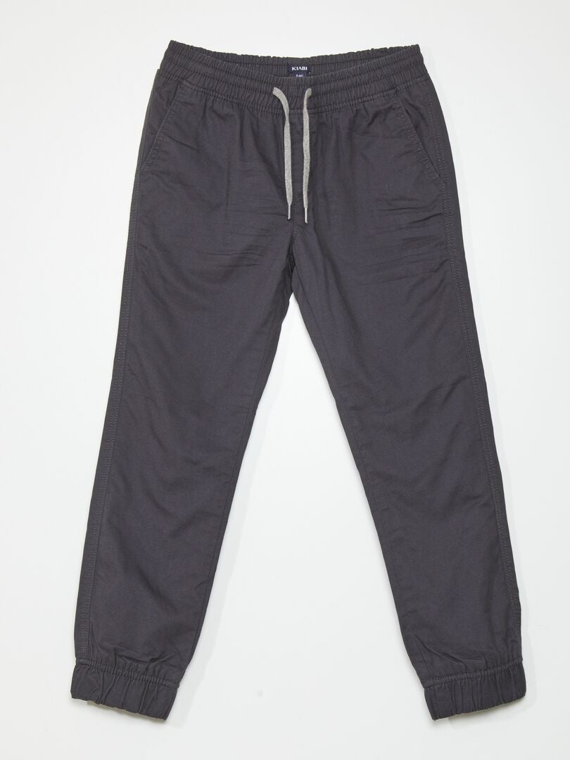 Pantalon Jogger en twill