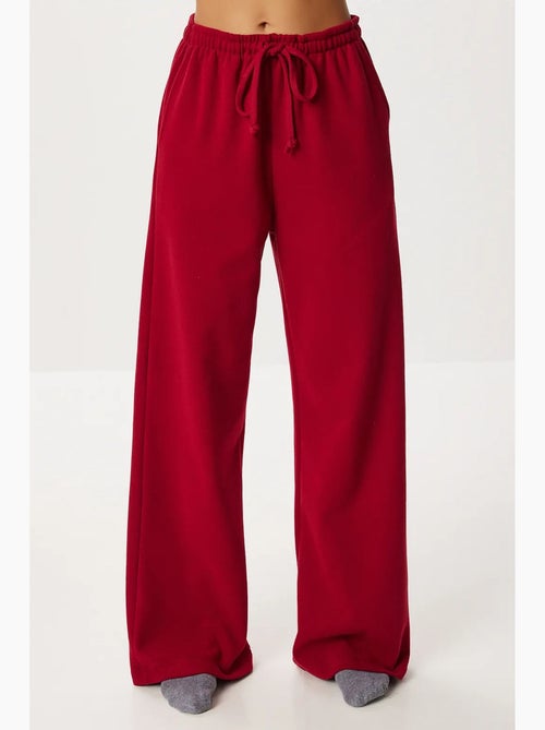 Pantalon jogger jambe large avec fermeture à cordon istanbul - Kiabi Pantalon jogger jambe large avec fermeture à cordon istanbul - Kiabi