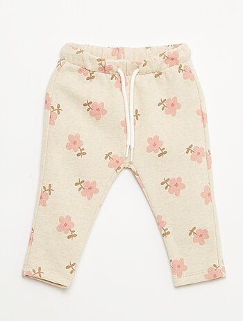 Pantalon jogging à motif