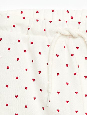 Pantalon jogging à motif